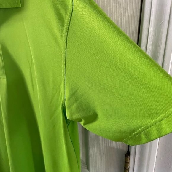 Dunning Golf Lime Green Polo, Sz Large - Picture 8 of 15